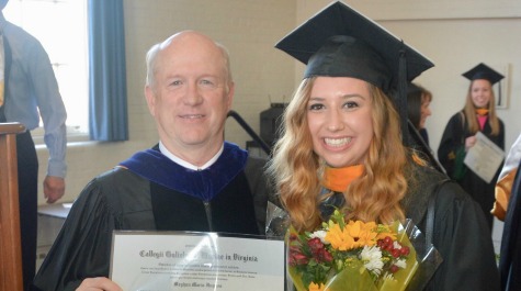 Prof. McCoy and Meghan Hughes